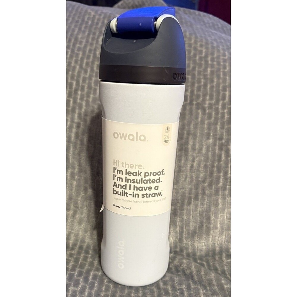 24oz Light Grey Owala - Picture 9 of 10